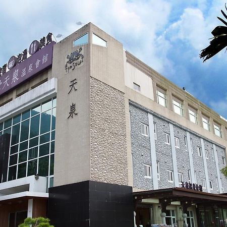The Solas Hot Spring Resort Nantou Exterior photo